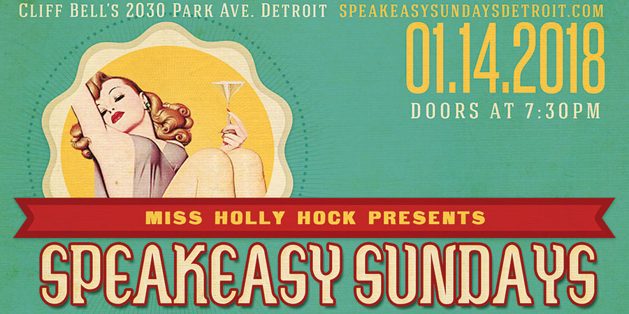 Speakeasy Sunday January 2018