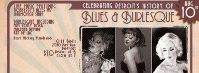Blues Burlesque Cliff Bell's Holly Hock
