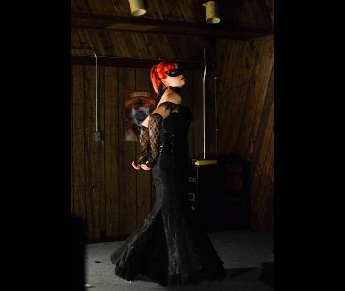 Burlesque Performance - The Raven by Miss Holly Hock