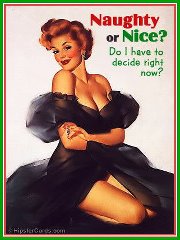 Naughty or Nice? Evening of Holiday Delight - Creme de les Femmes