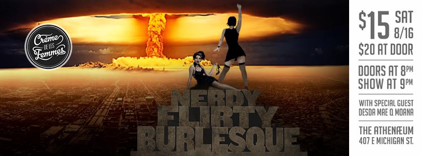 nerdy flirty burlesque