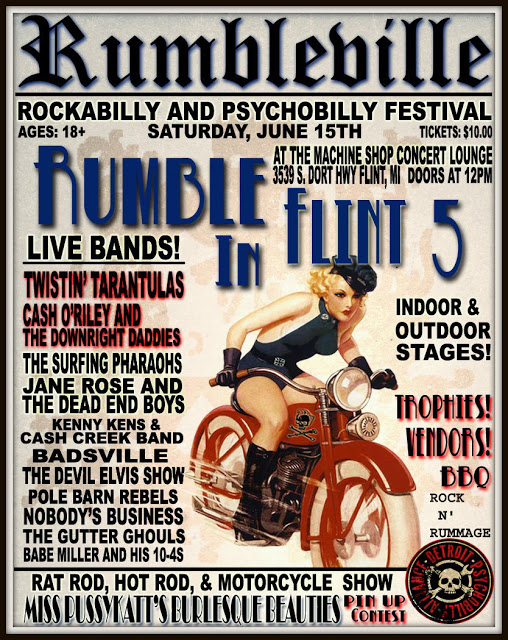 Rumbleville 2013 Rockabilly Burlesque Pin up