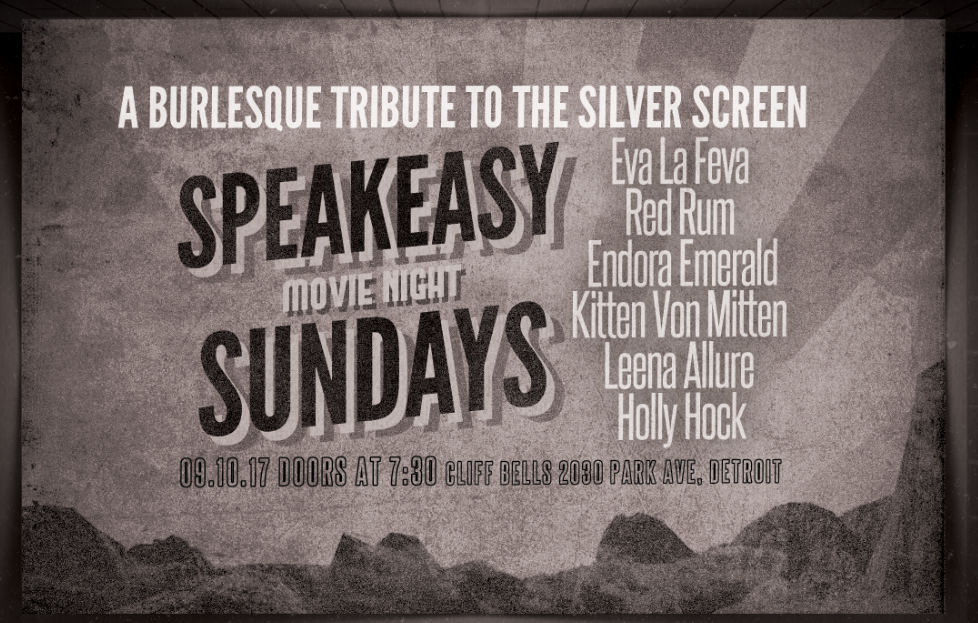 Speakeasy Sundays Movie Night