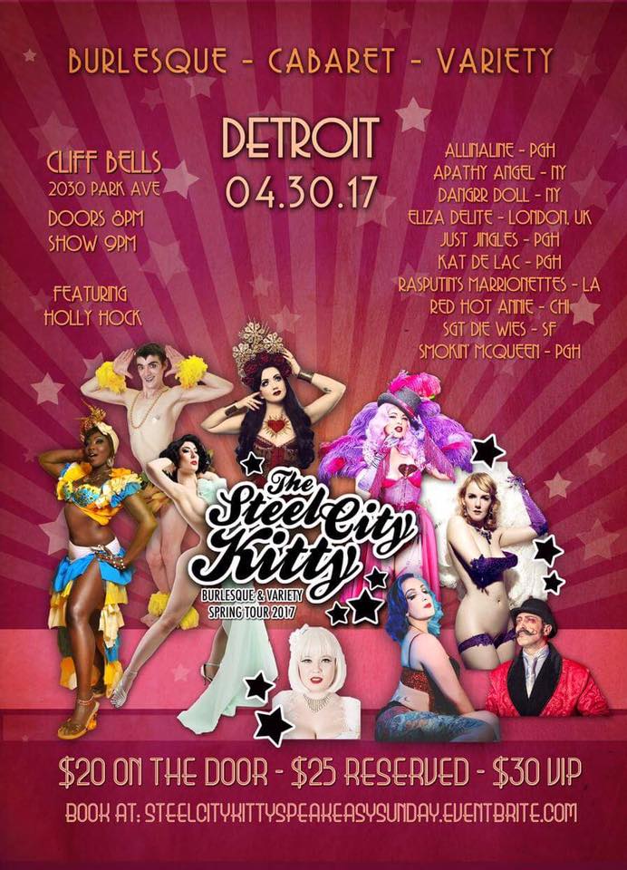 Steel City Kitty Detroit Burlesque