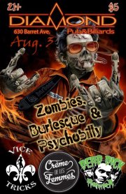 Zombies Burlesque Psychobilly Oh My! 